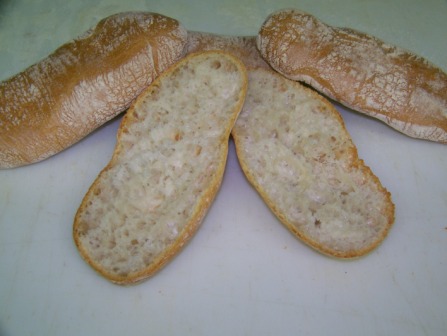 Ciabatta croccante : pezz gr 110