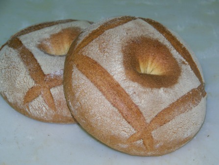 Ciambella con farina di mais e germe di grano: pezz. gr 350