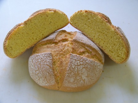 Pane giallo al mais : pezz. gr500