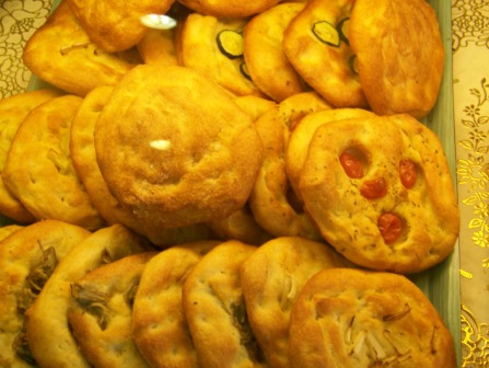 Pizzette e focaccine piccole