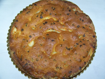 Torta pere e cioccolato.